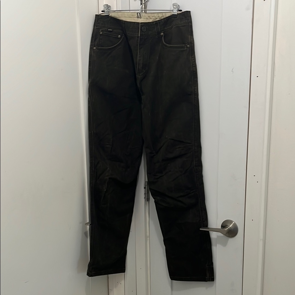 Dark Green Pants